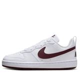  NIKE COURT BOROUGH LOW RECRAFT WHITE BURGUNDY CRUSH DV5456-112 