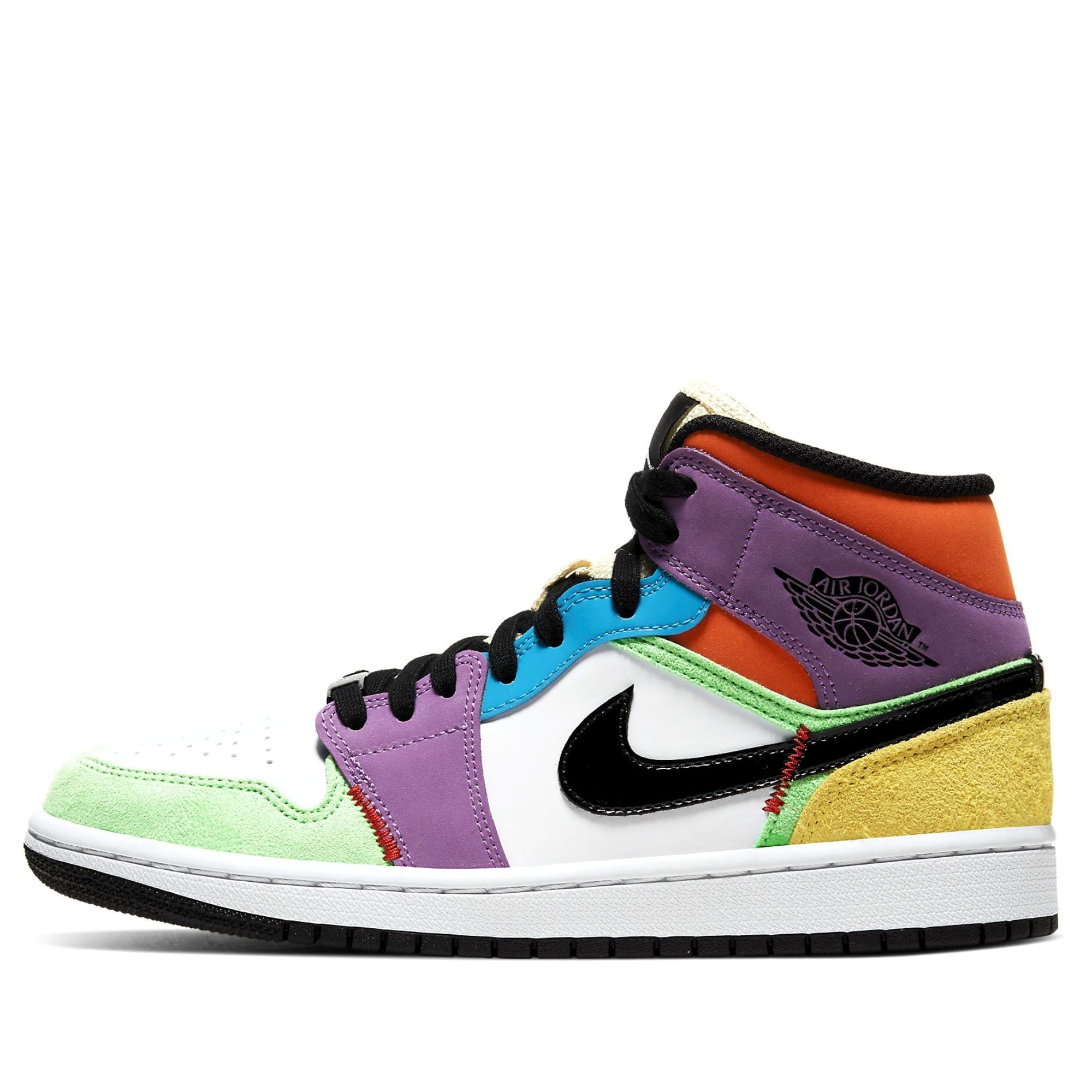  NIKE AIR JORDAN 1 MID LIGHTBULB MULTI CW1140-100 