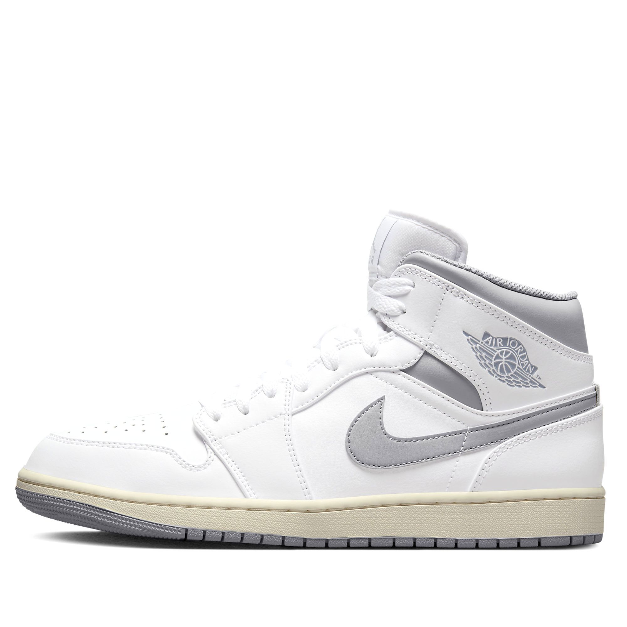  NIKE AIR JORDAN 1 MID NEUTRAL GREY 554724-135 