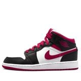  NIKE AIR JORDAN 1 MID WHITE VERY BERRY 554725-016 