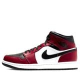  NIKE AIR JORDAN 1 MID CHICAGO TOE 554724-069 