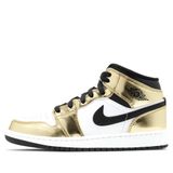  NIKE AIR JORDAN 1 MID METALLIC GOLD DC1420-700 