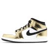 NIKE AIR JORDAN 1 MID METALLIC GOLD DC1420-700