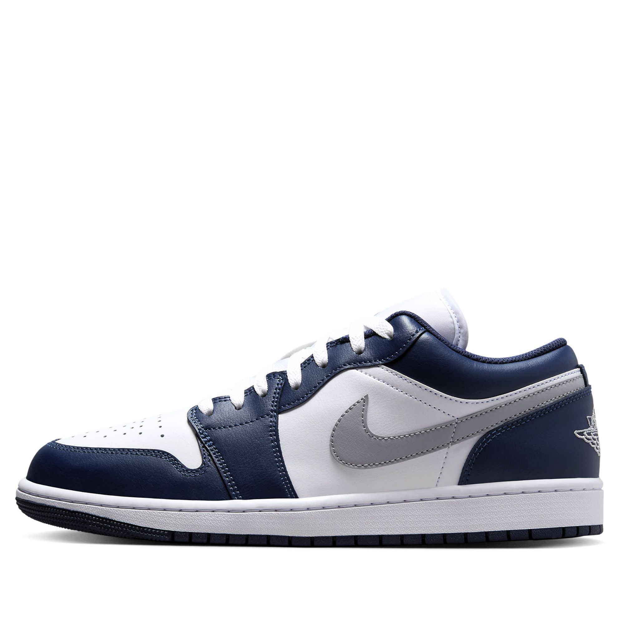 NIKE AIR JORDAN 1 LOW MIDNIGHT NAVY WOLF GREY 553560-141 | 553558-141 