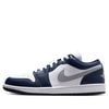 NIKE AIR JORDAN 1 LOW MIDNIGHT NAVY WOLF GREY 553560-141 | 553558-141