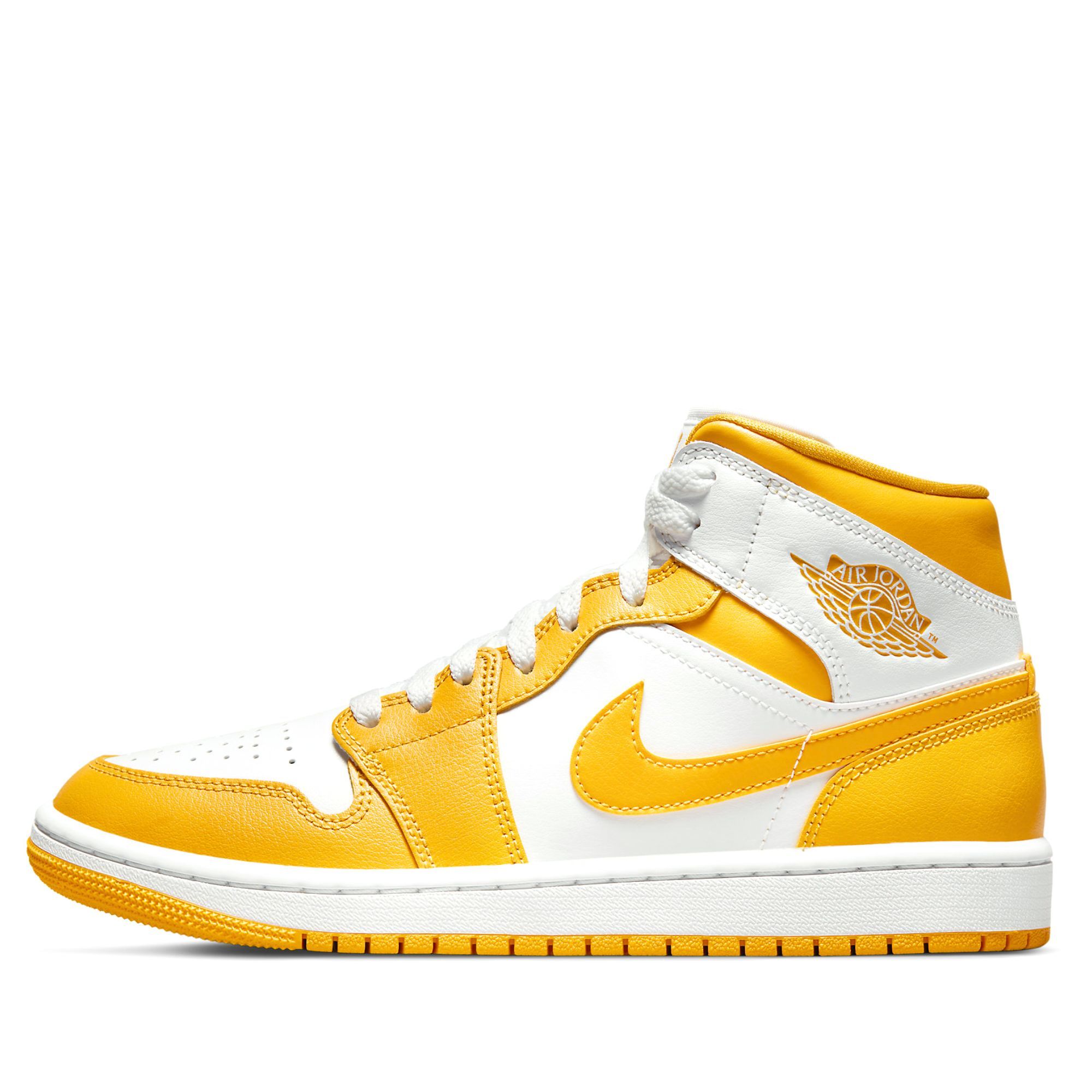  NIKE AIR JORDAN 1 MID UNIVERSITY GOLD W BQ6472-117 