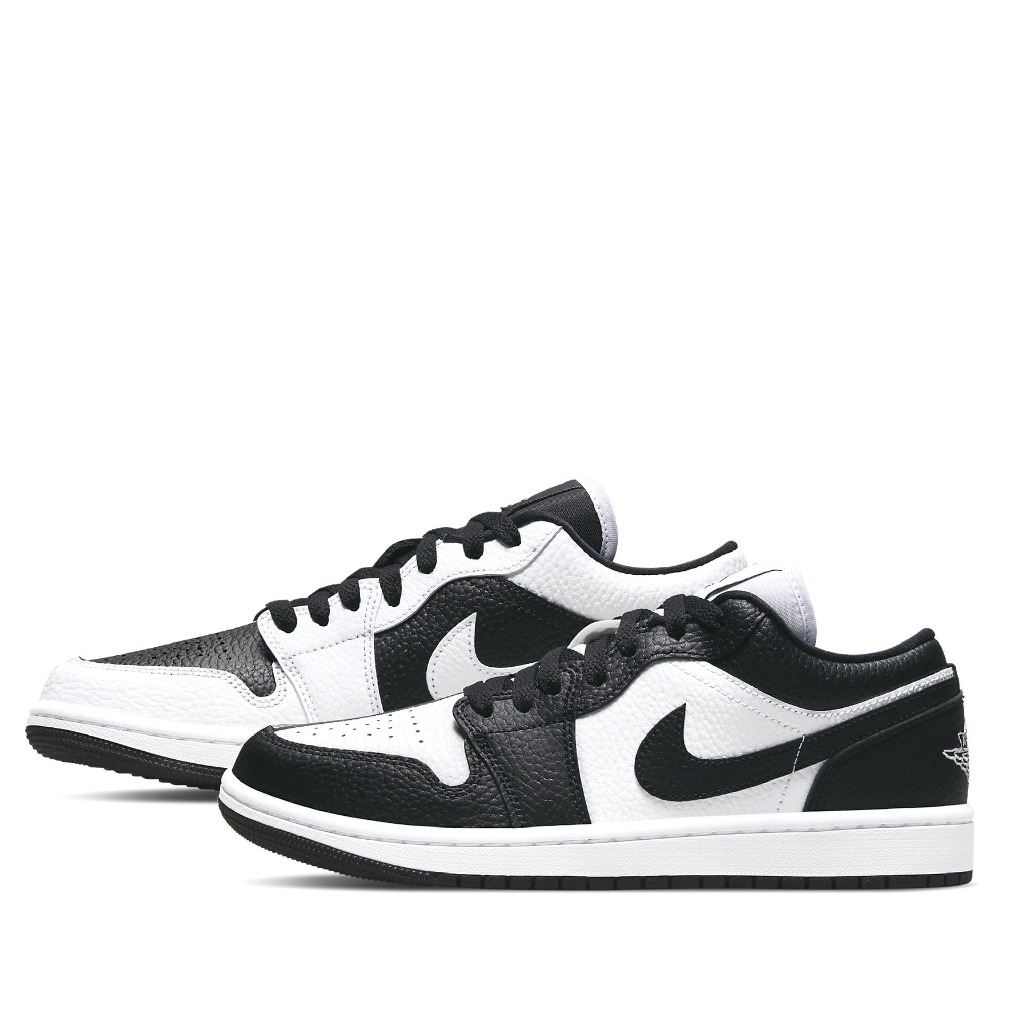  NIKE AIR JORDAN 1 LOW SE HOMAGE SPLIT WHITE BLACK DR0502-101 