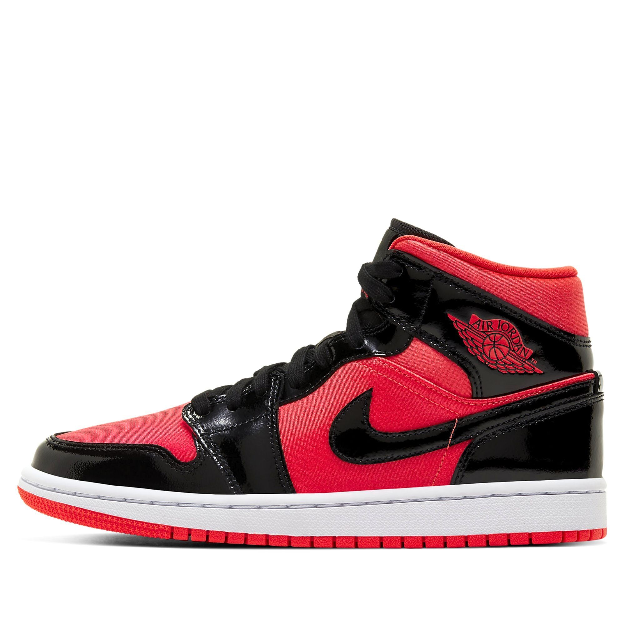  NIKE AIR JORDAN 1 MID HOT BRED PUNCH BQ6472-600 