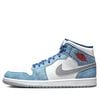  NIKE AIR JORDAN 1 MID FRENCH BLUE FIRE RED DN3706-401 