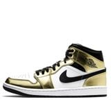  NIKE AIR JORDAN 1 MID METALLIC GOLD DC1419-700 