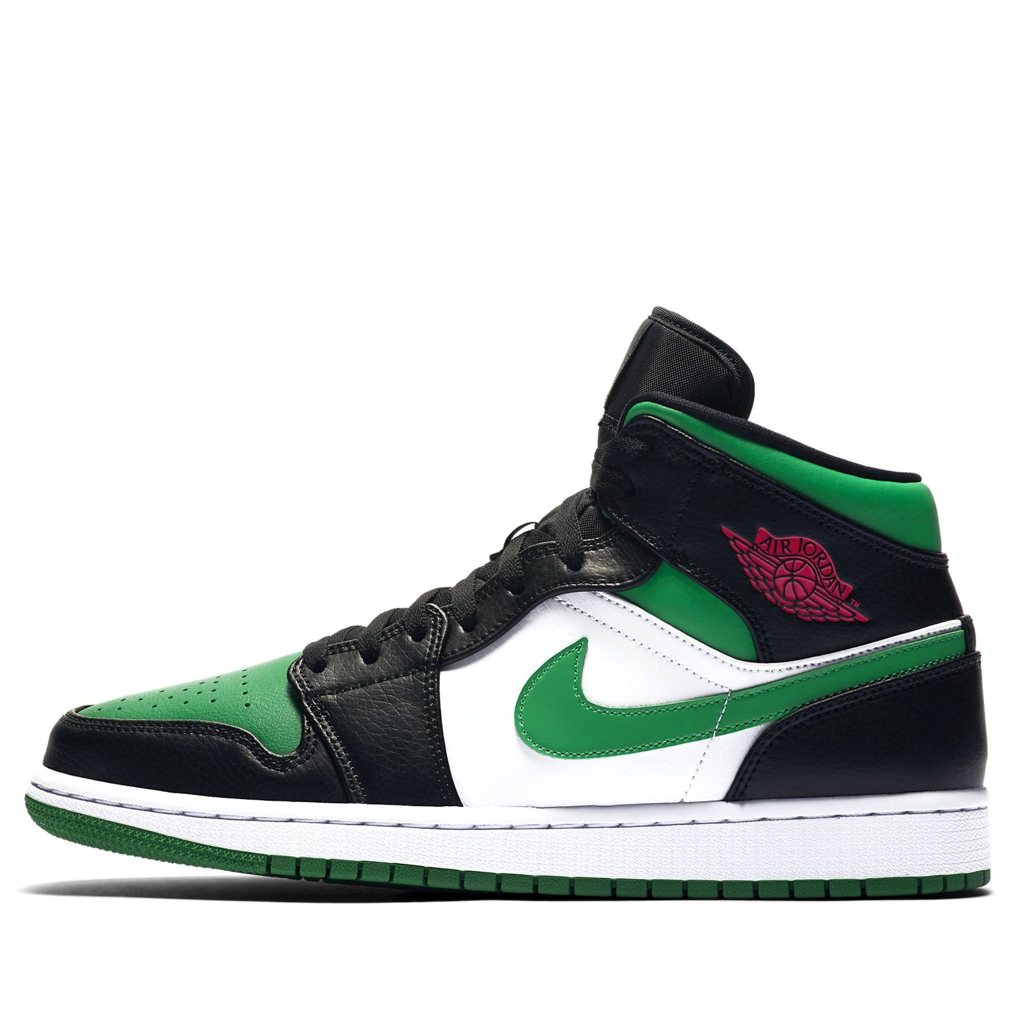  NIKE AIR JORDAN 1 MID PINE GREEN MEN 554724-067 