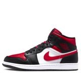 NIKE AIR JORDAN 1 MID BRED TOE 554724-079 
