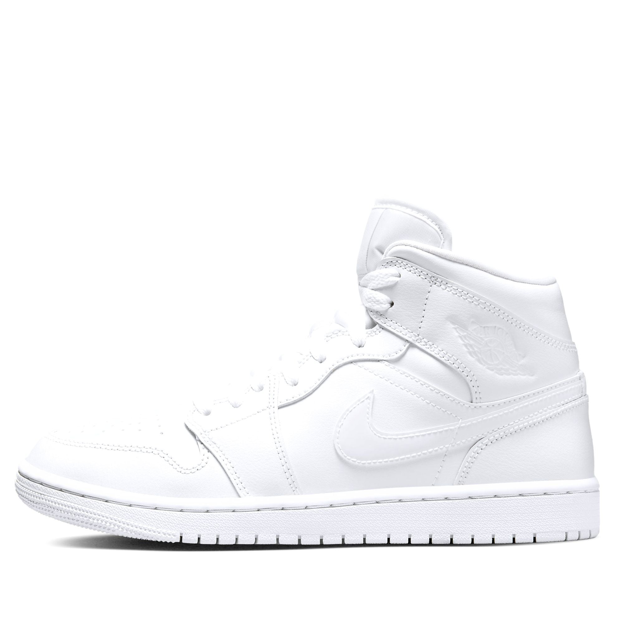  NIKE AIR JORDAN 1 MID TRIPLE WHITE W DV0991-111 