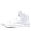NIKE AIR JORDAN 1 MID TRIPLE WHITE W DV0991-111