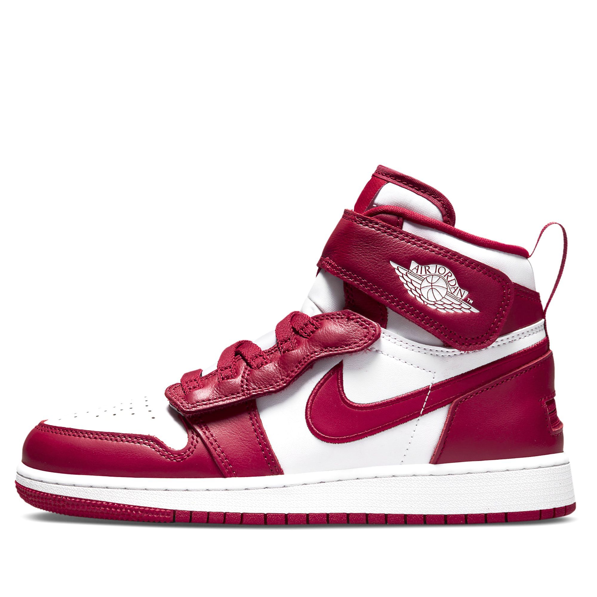 NIKE AIR JORDAN 1 HIGH FLYEASE CARDNIAL RED GS DC7986-601 