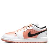  NIKE AIR JORDAN 1 LOW WHITE LIGHT MADDER ROOT GS DM8960-801 