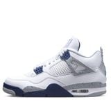  NIKE AIR JORDAN 4 RETRO MIDNIGHT NAVY GS 408452-140 