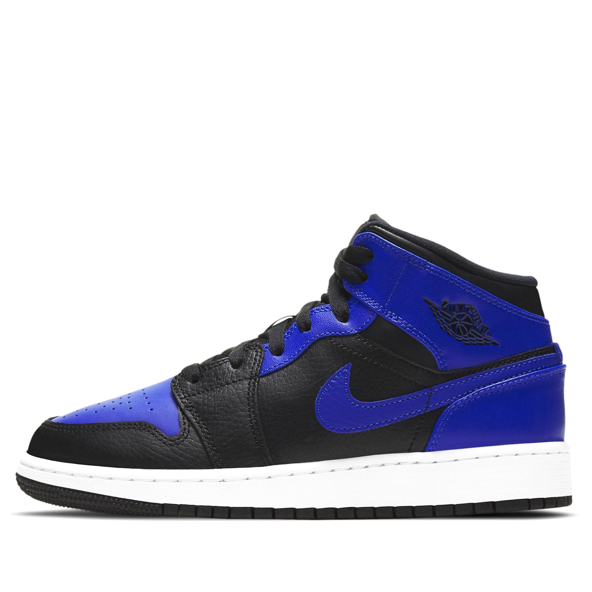  NIKE AIR JORDAN 1 MID HYPER ROYAL WOMEN 554725-077 