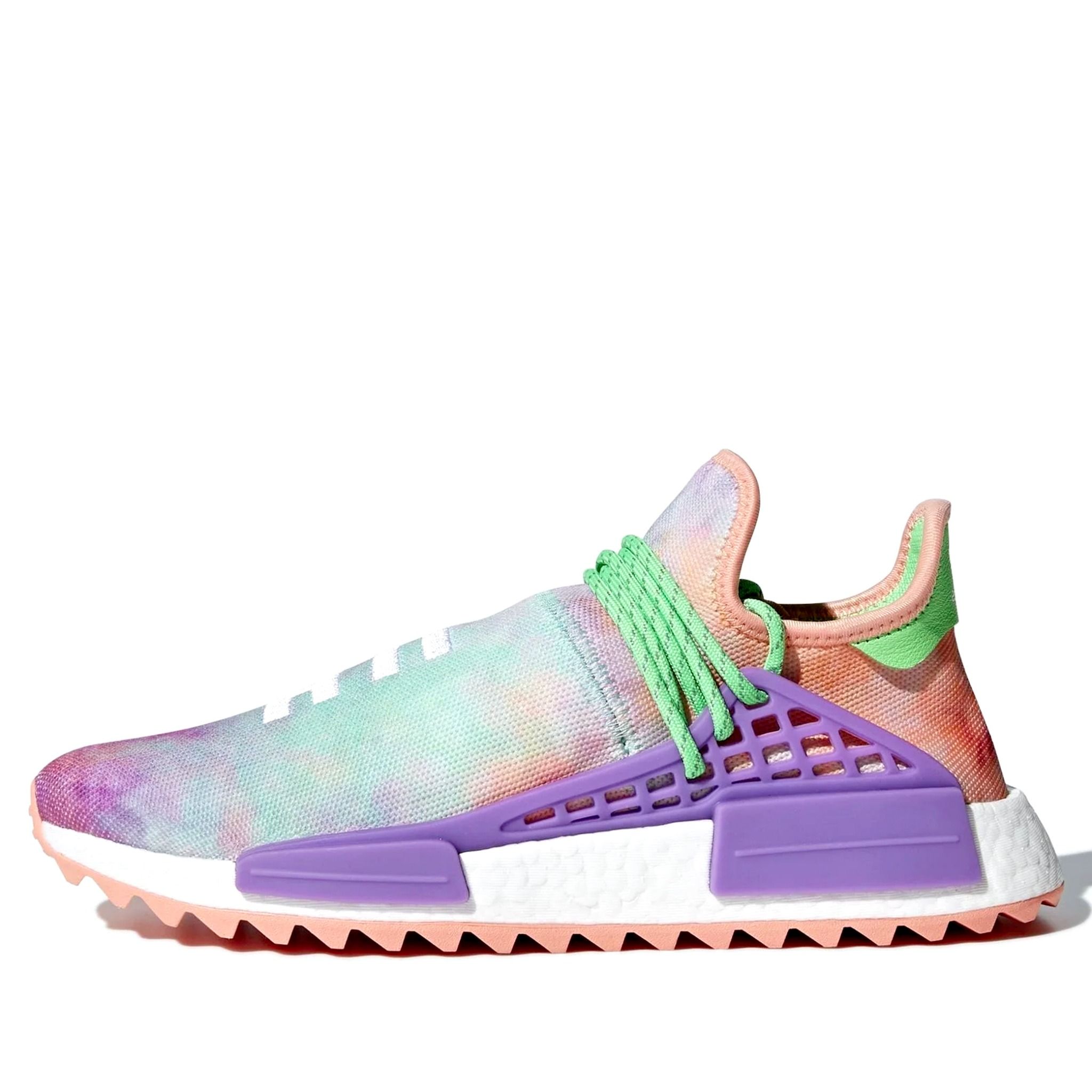  ADIDAS NMD HUMAN RACE PHARRELL HOLI FESTIVAL CHALK CORAL AC7034 