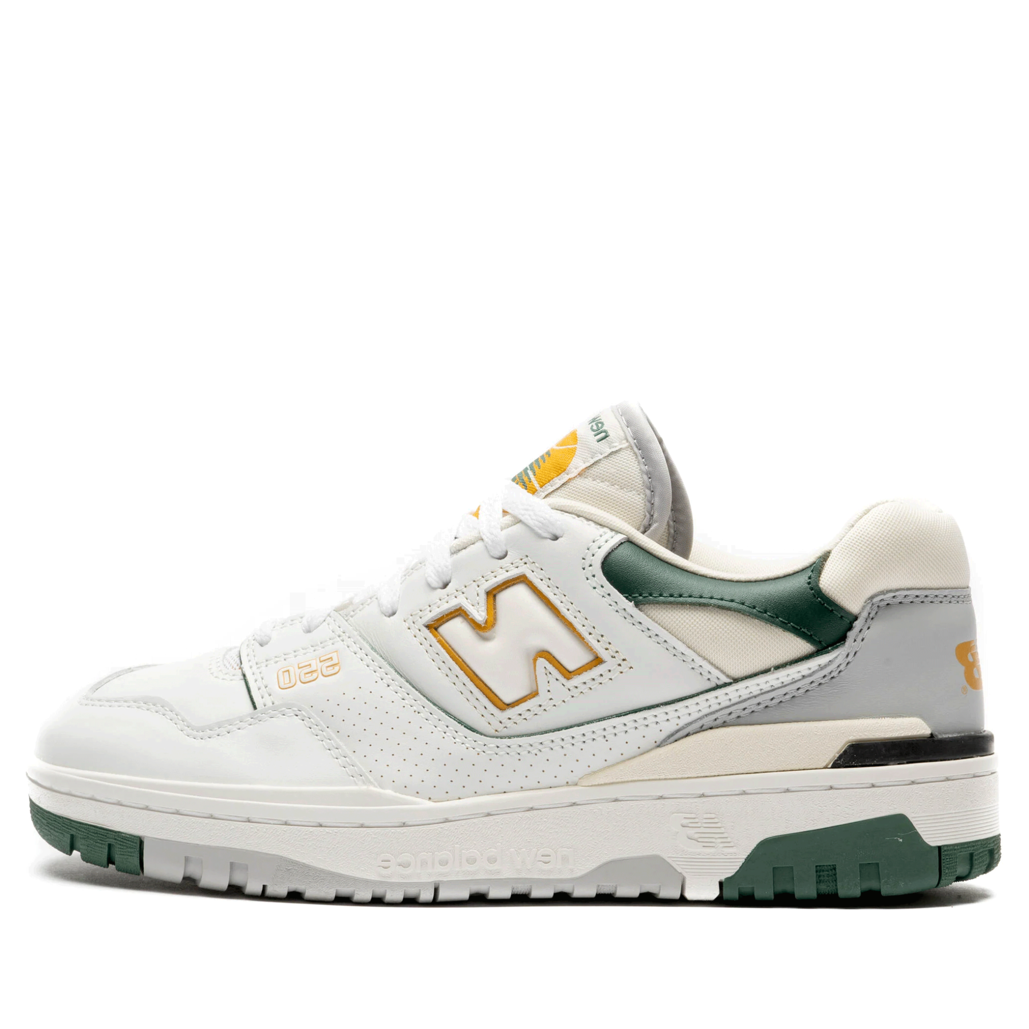  NEW BALANCE 550 WHITE NIGHT WATCH GREEN BB550PWC 