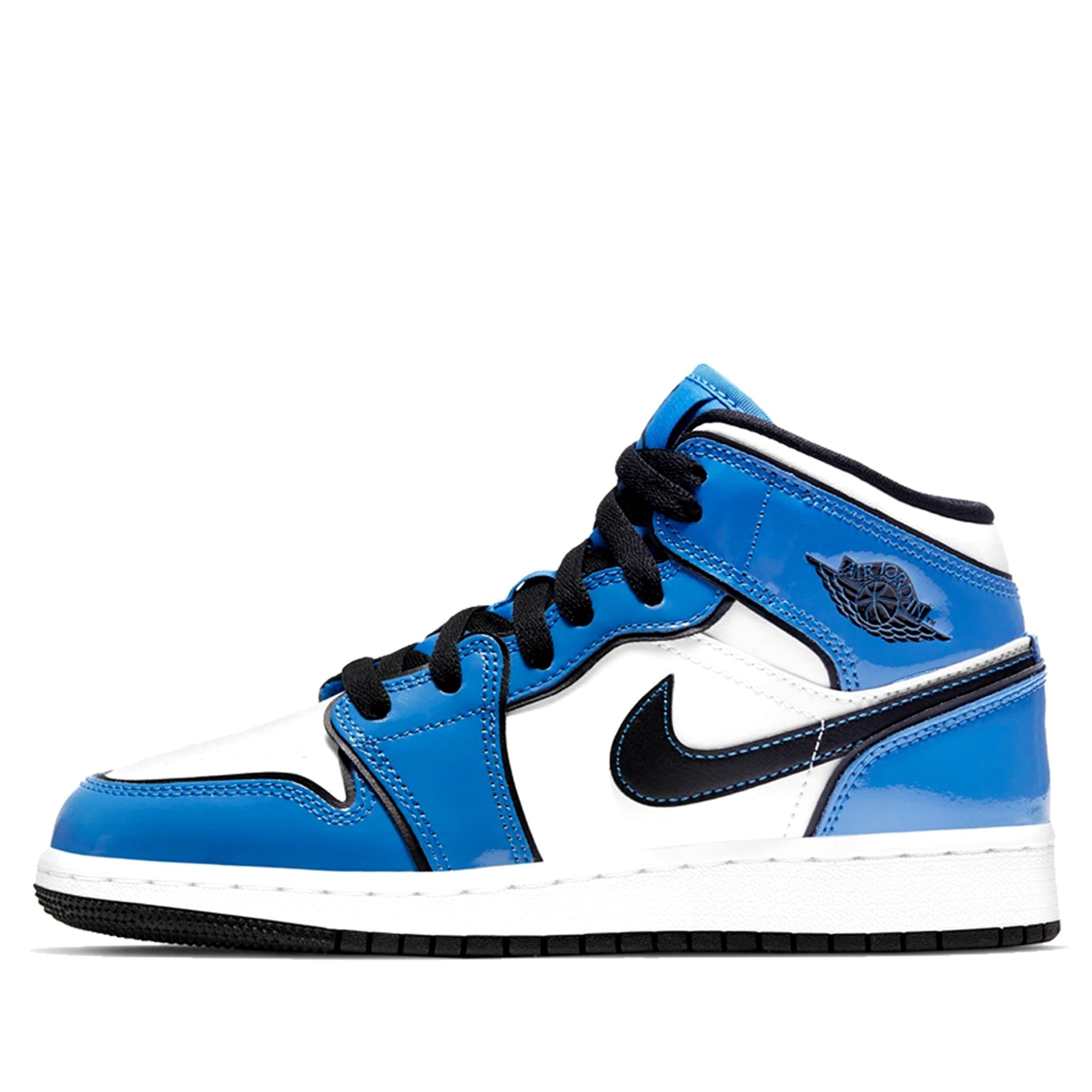  NIKE AIR JORDAN 1 MID SIGNAL BLUE WOMEN BQ6931-402 