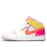  NIKE AIR JORDAN 1 MID GS EDGE GLOW CV4611-100 