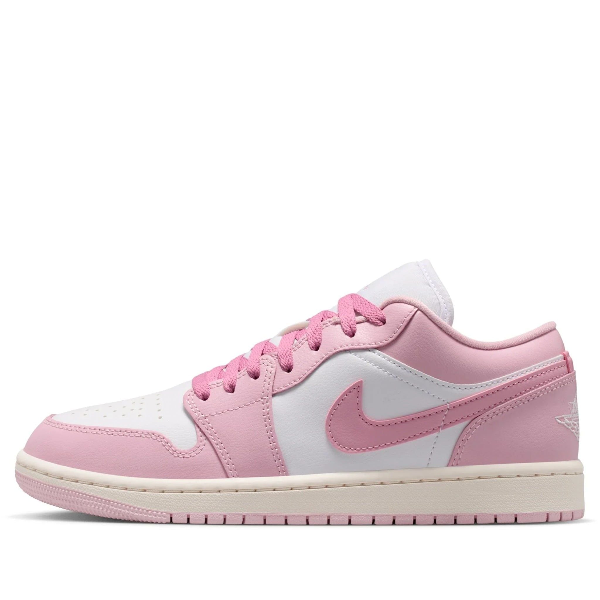  NIKE AIR JORDAN 1 LOW ICED CARMINE WHITE DC0774-607 