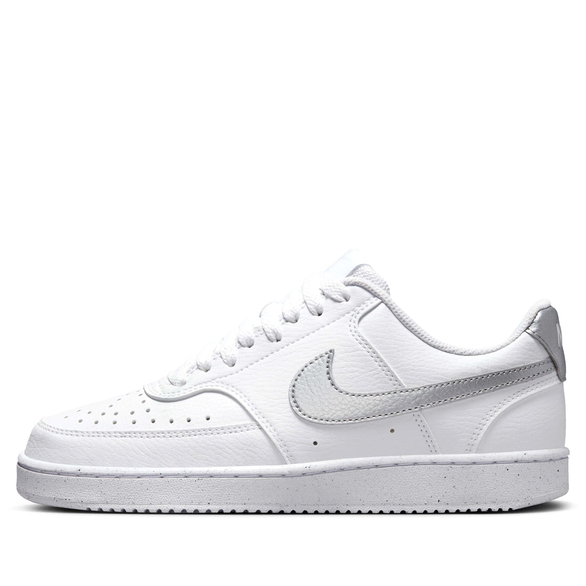  NIKE COURT VISION LOW NEXT NATURE WHITE METALLIC SILVER DH3158-108 