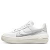  NIKE AIR FORCE 1 PLT.AF.ORM SUMMIT WHITE METALLIC SIVER W DJ9946-101 