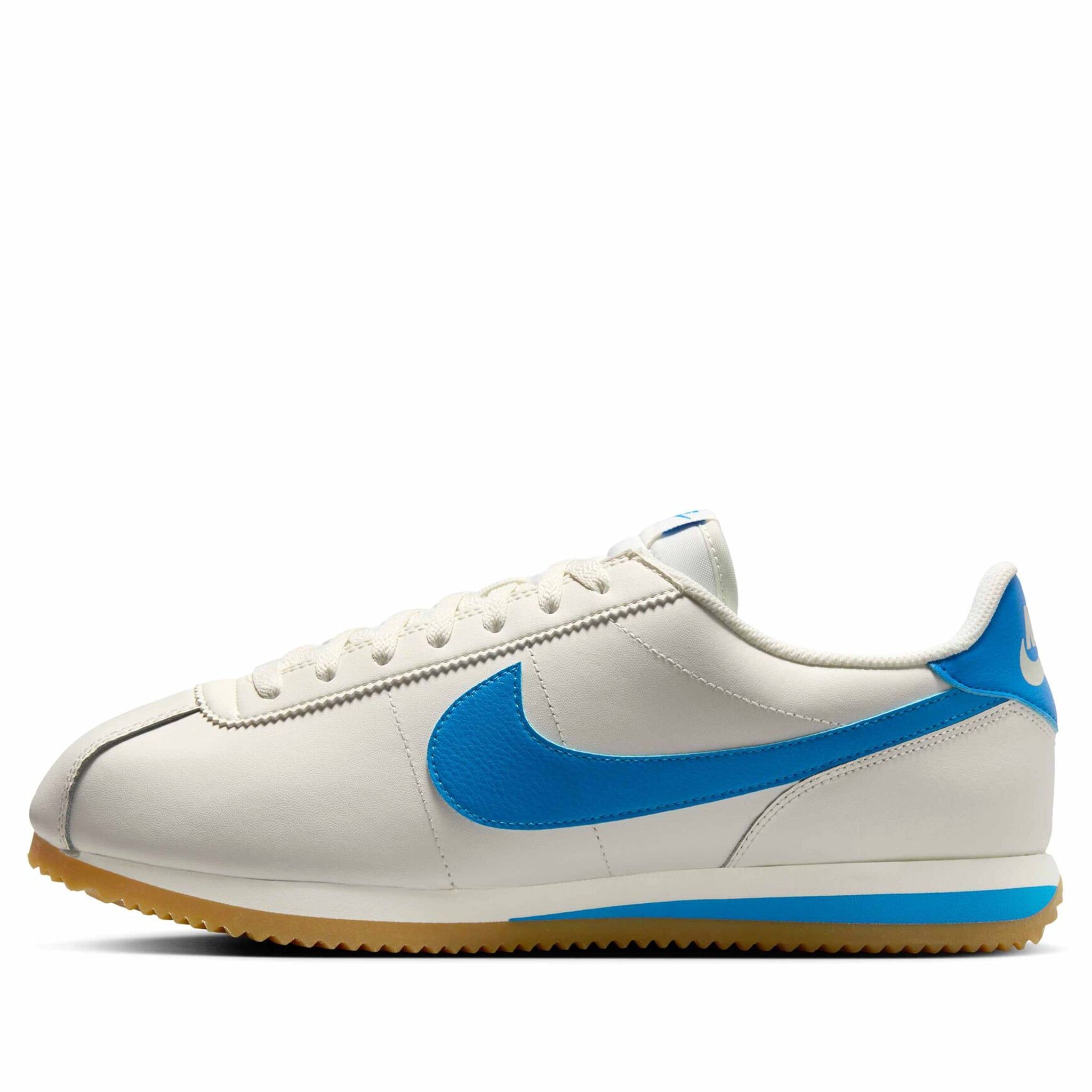  NIKE CORTEZ LEATHER SAIL GUM YELLOW UNIVERSITY RED DM4044-112 