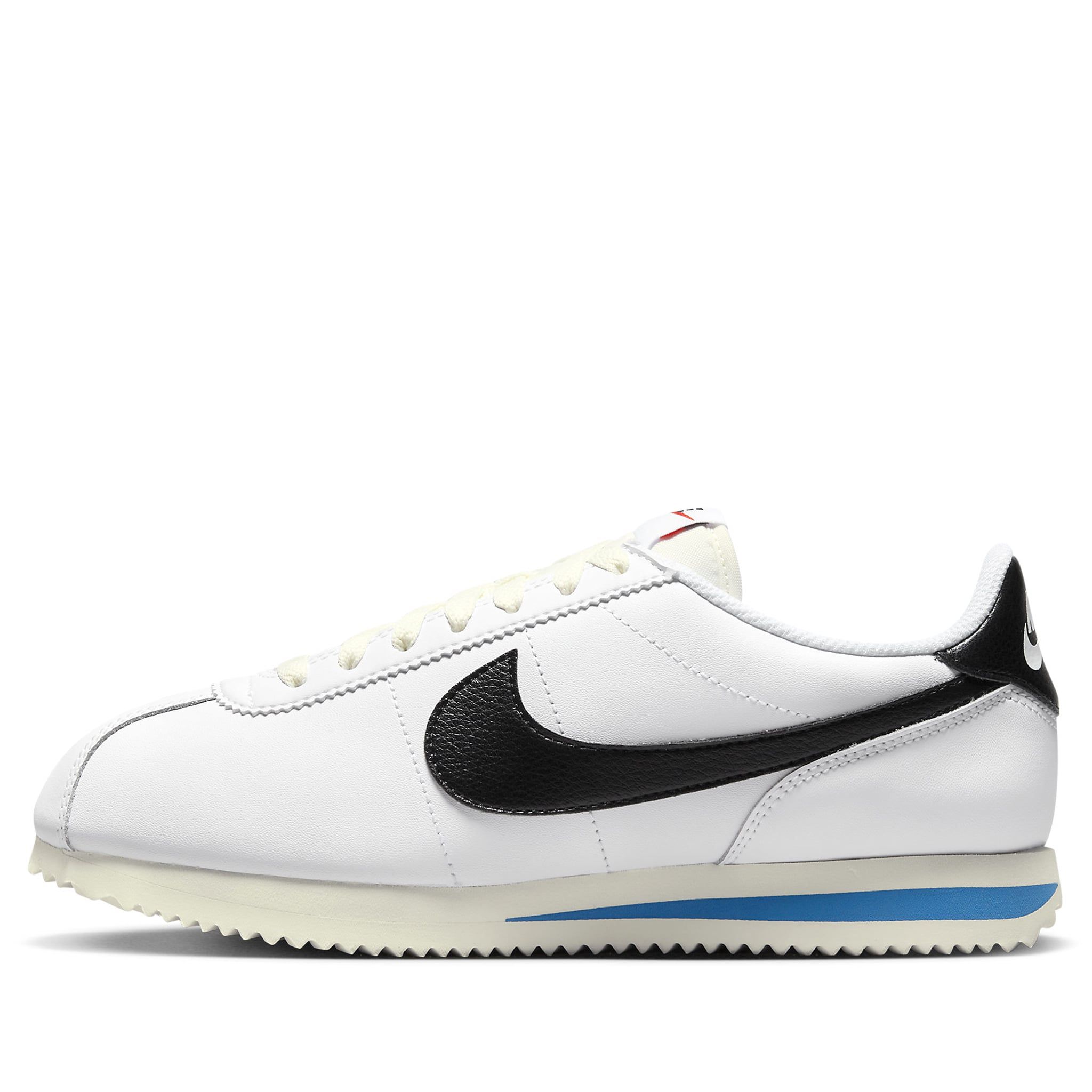  NIKE CORTEZ WHITE BLACK LIGHT PHOTO BLUE DN1791-100 