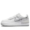  NIKE AIR FORCE 1 SHADOW WHITE CHROME W DQ0837-100 
