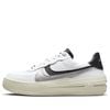  NIKE AIR FORCE 1 LOW PLT.AF.ORM WHITE METALLIC SILVER BLACK [DX3199-100] 