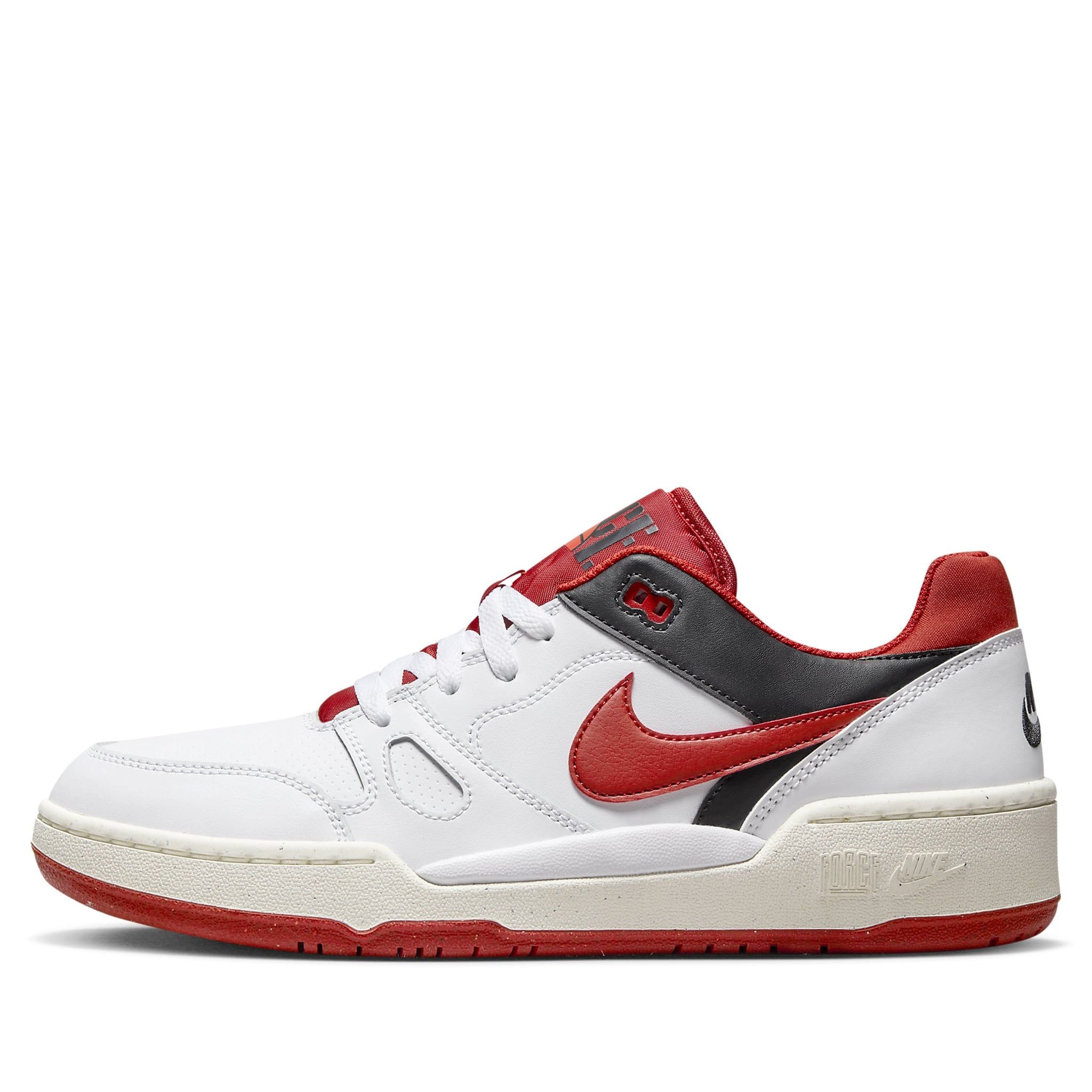  NIKE FULL FORCE LOW WHITE RED BLACK FB1362-102 