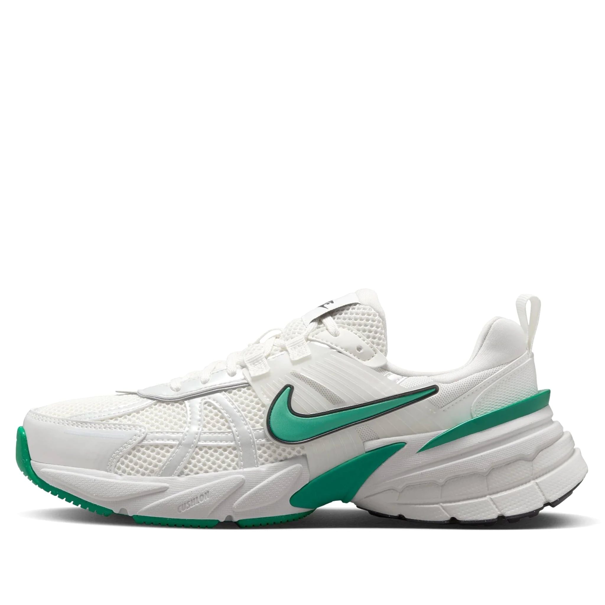  NIKE V2K RUN PALE IVORY BLACK STADIUM GREEN FD0736-107 