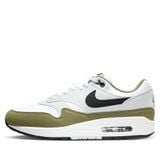  NIKE AIR MAX 1 WHITE BLACK MEDIUM OLIVE FD9082-102 