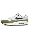  NIKE AIR MAX 1 WHITE BLACK MEDIUM OLIVE FD9082-102 