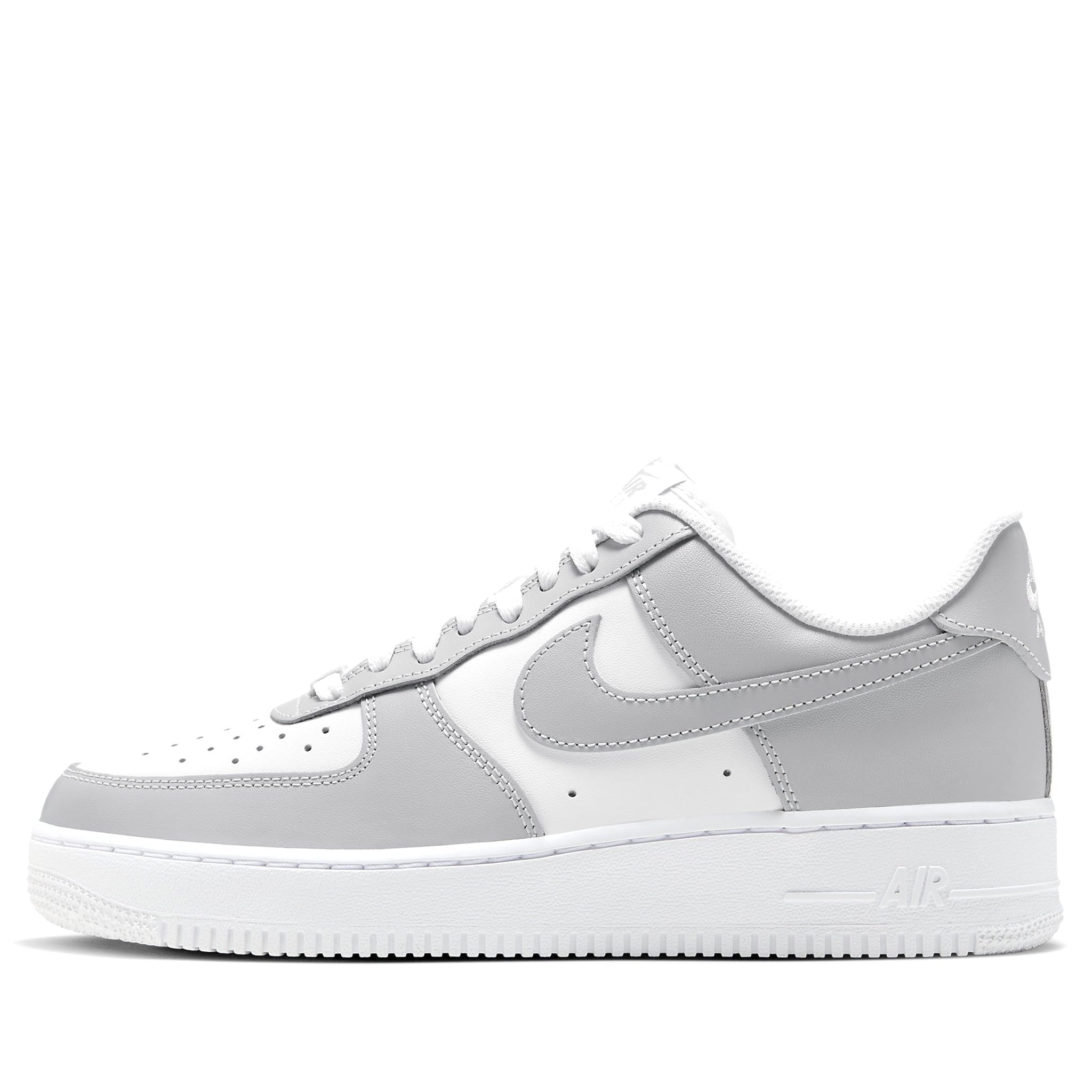  NIKE AIR FORCE 1 LOW '07 LIGHT SMOKE GREY WHITE FD9763-101 