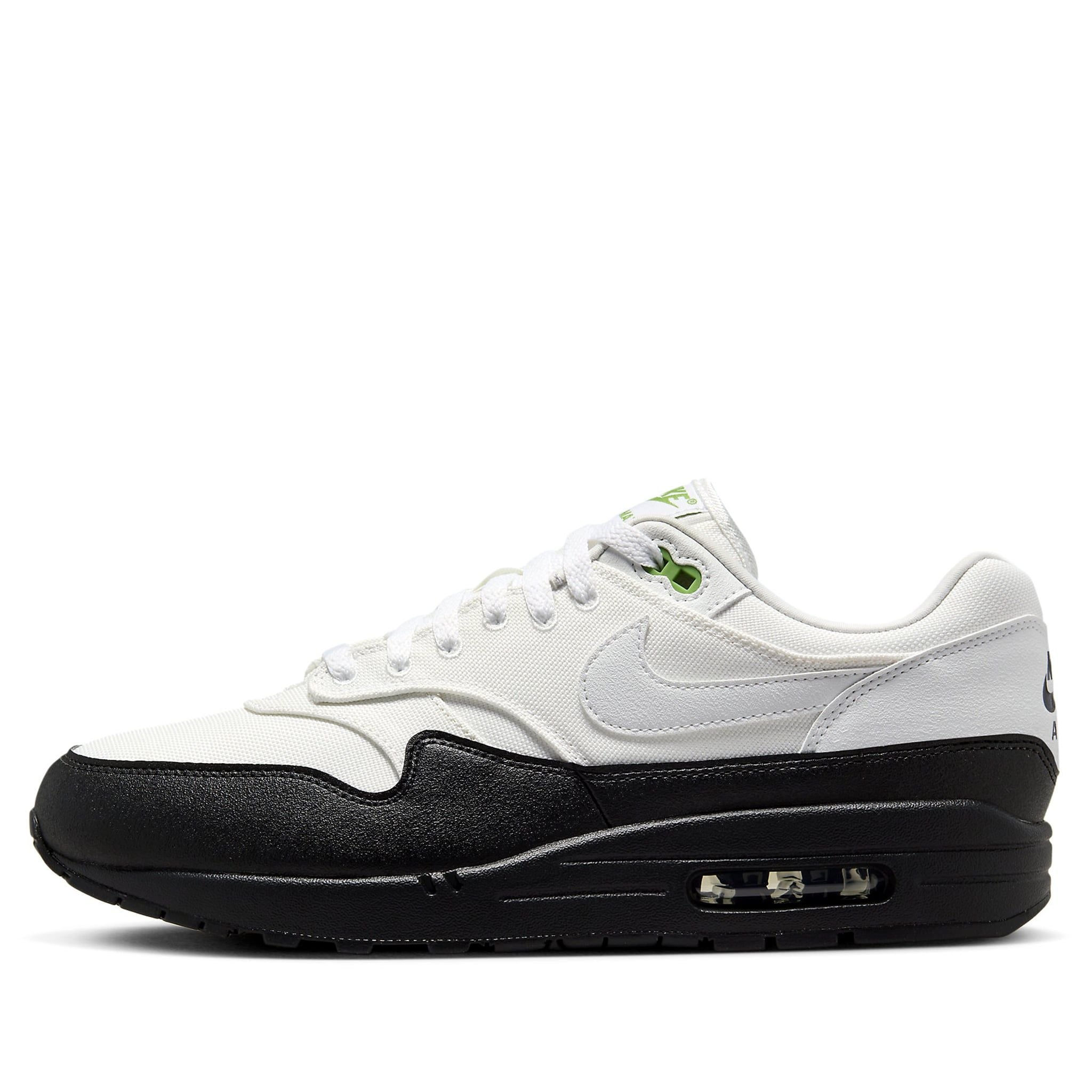  NIKE AIR MAX 1 WHITE BLACK CHLOROPHYLL FZ5160-121 