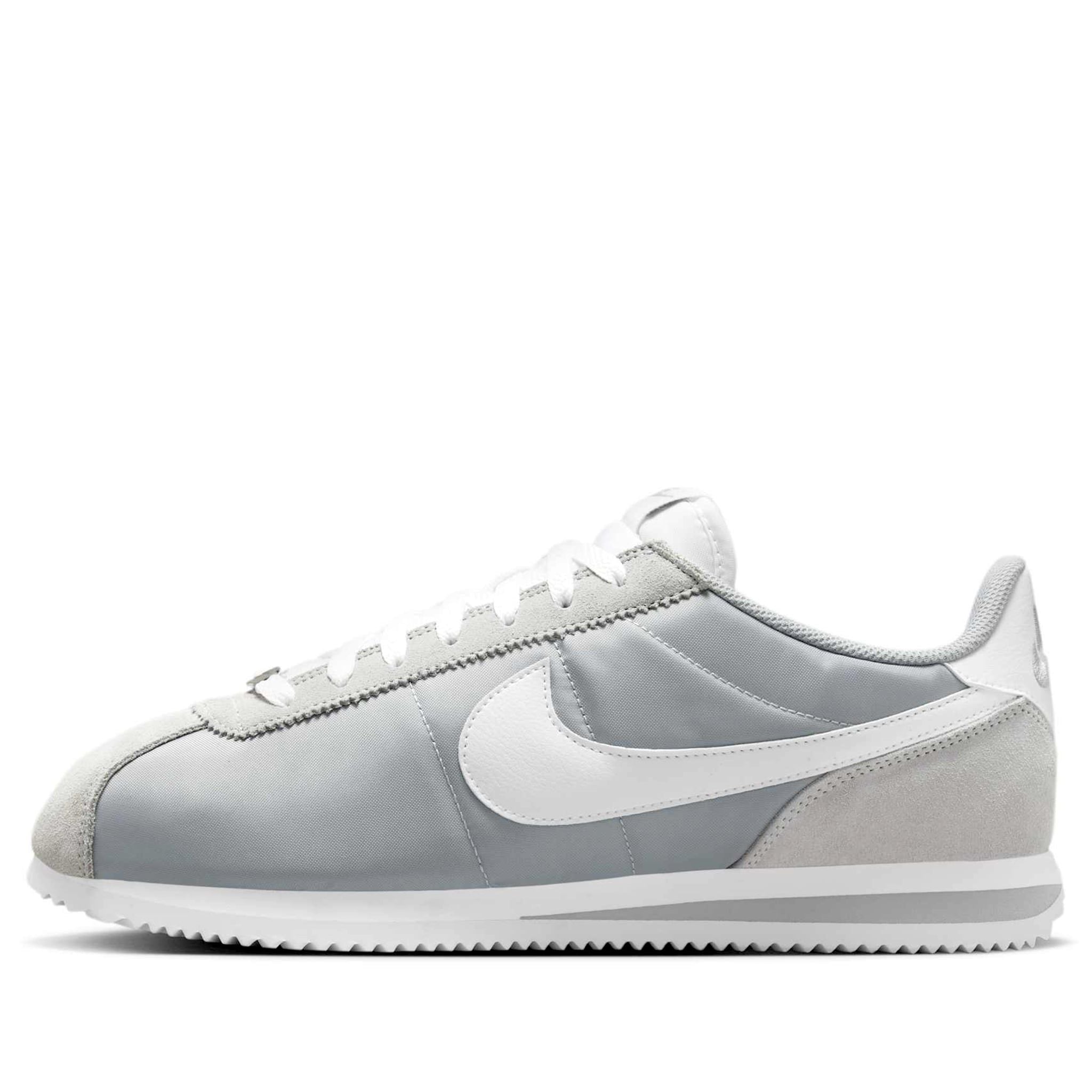  NIKE CORTEZ TEXTILE FLAT SILVER WHITE HF0263-002 