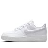 NIKE AIR FORCE 1 07 NEXT NATURE TRIPLE WHITE BULBOUS SWOOSH HF2014-100