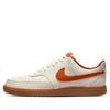  NIKE COURT VISION LOW NEXT NATURE SAIL GUM MEDIUM BROWN CAMPFIRE ORANGE HV4506-100 