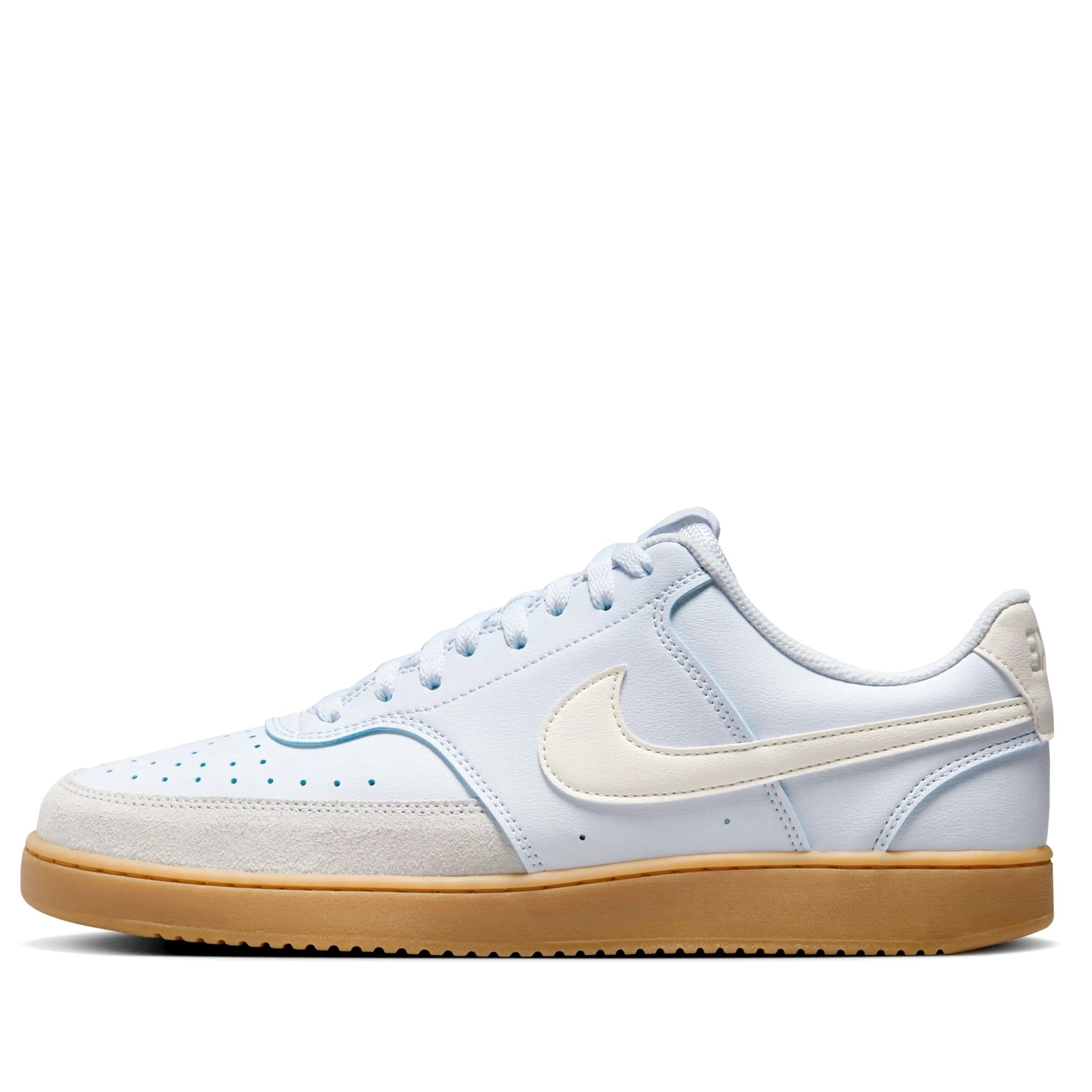  NIKE COURT VISION LOW FOOTBALL GREY GUM LIGHT BROWN PALE IVORY IB2998-002 