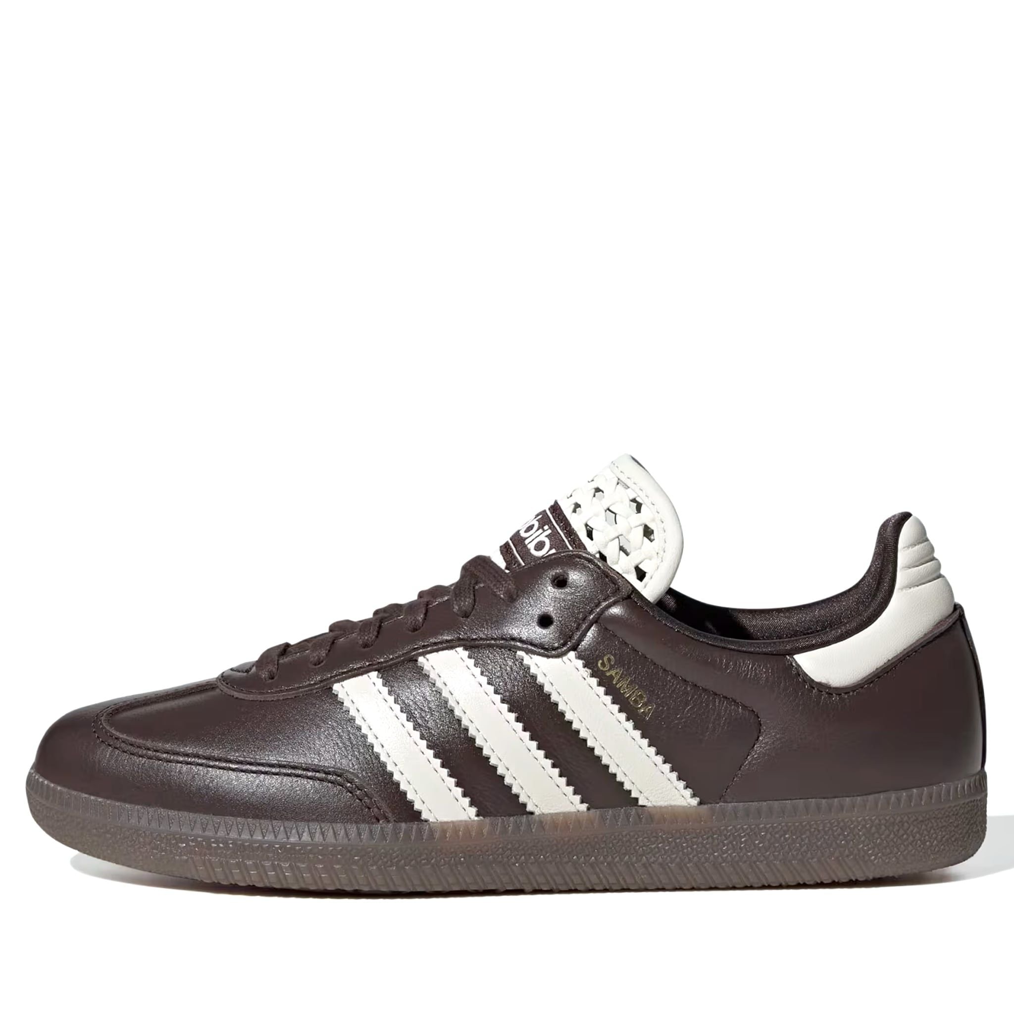 ADIDAS SAMBA OG BASKETWEAVE TONGUE AURORA COFFEE OFF WHITE IH3982 