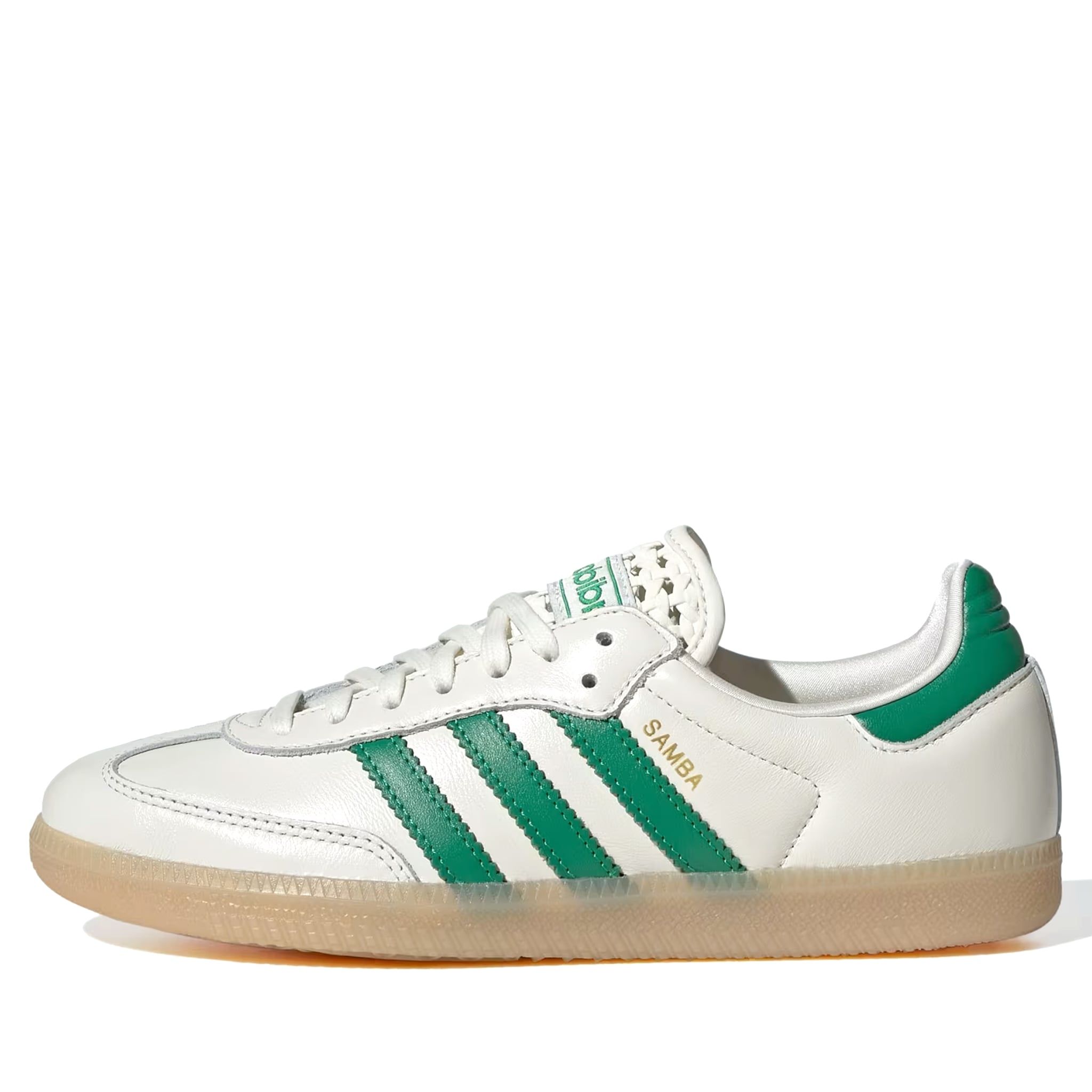  ADIDAS SAMBA OG OFF WHITE GREEN GOLD IH3983 