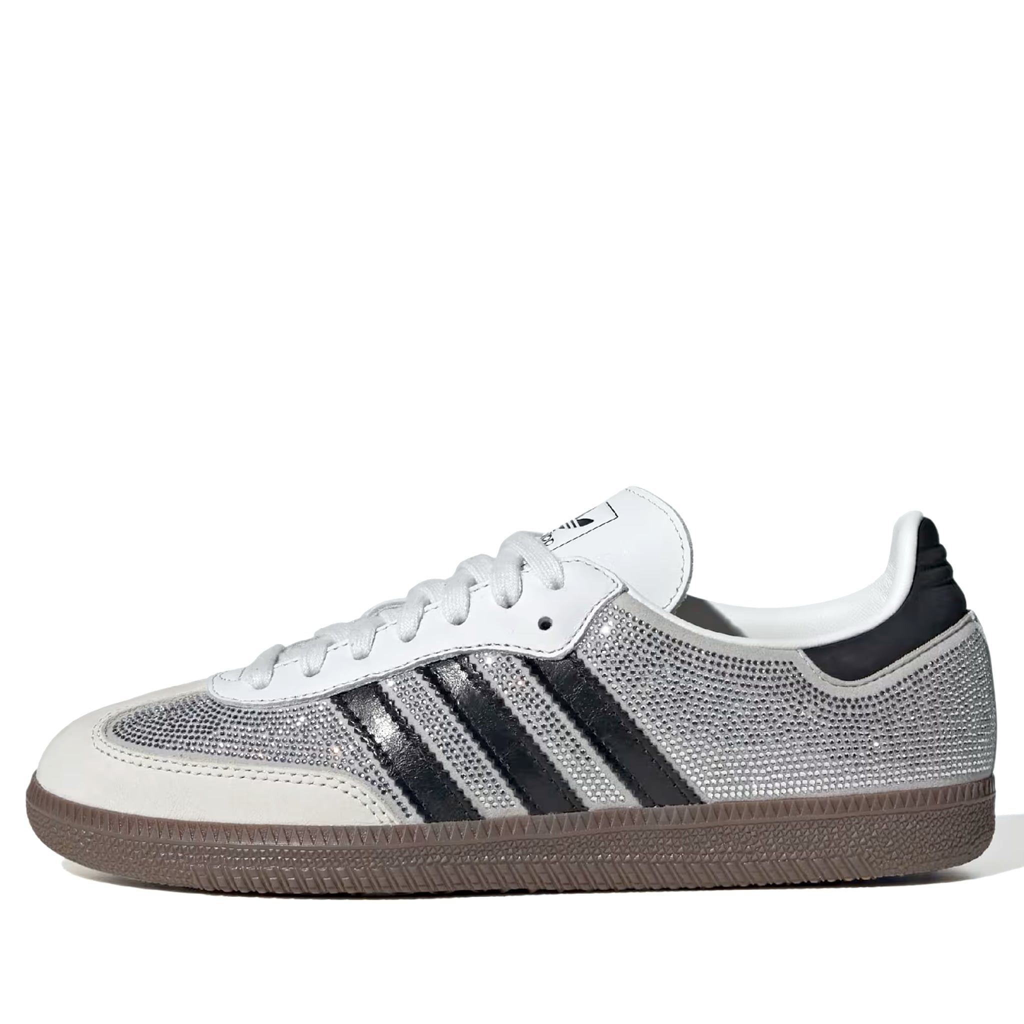  ADIDAS SAMBA OG RHINESTONE CRYSTAL WHITE SILVER IH9055 
