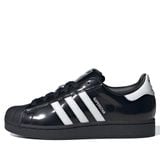  ADIDAS SUPERSTAR II BLACK WHITE PATENT JH7756 