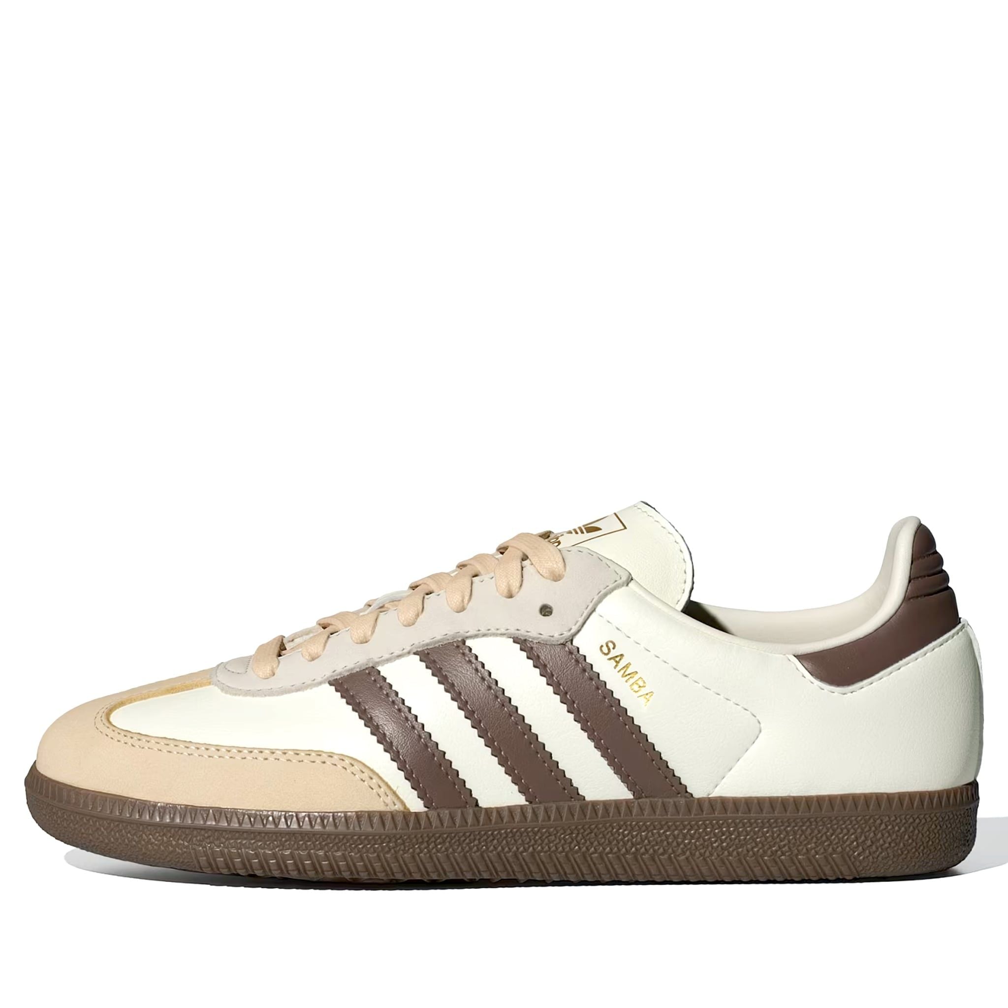  ADIDAS SAMBA OG OFF WHITE EARTH STRATA GUM JR8842 