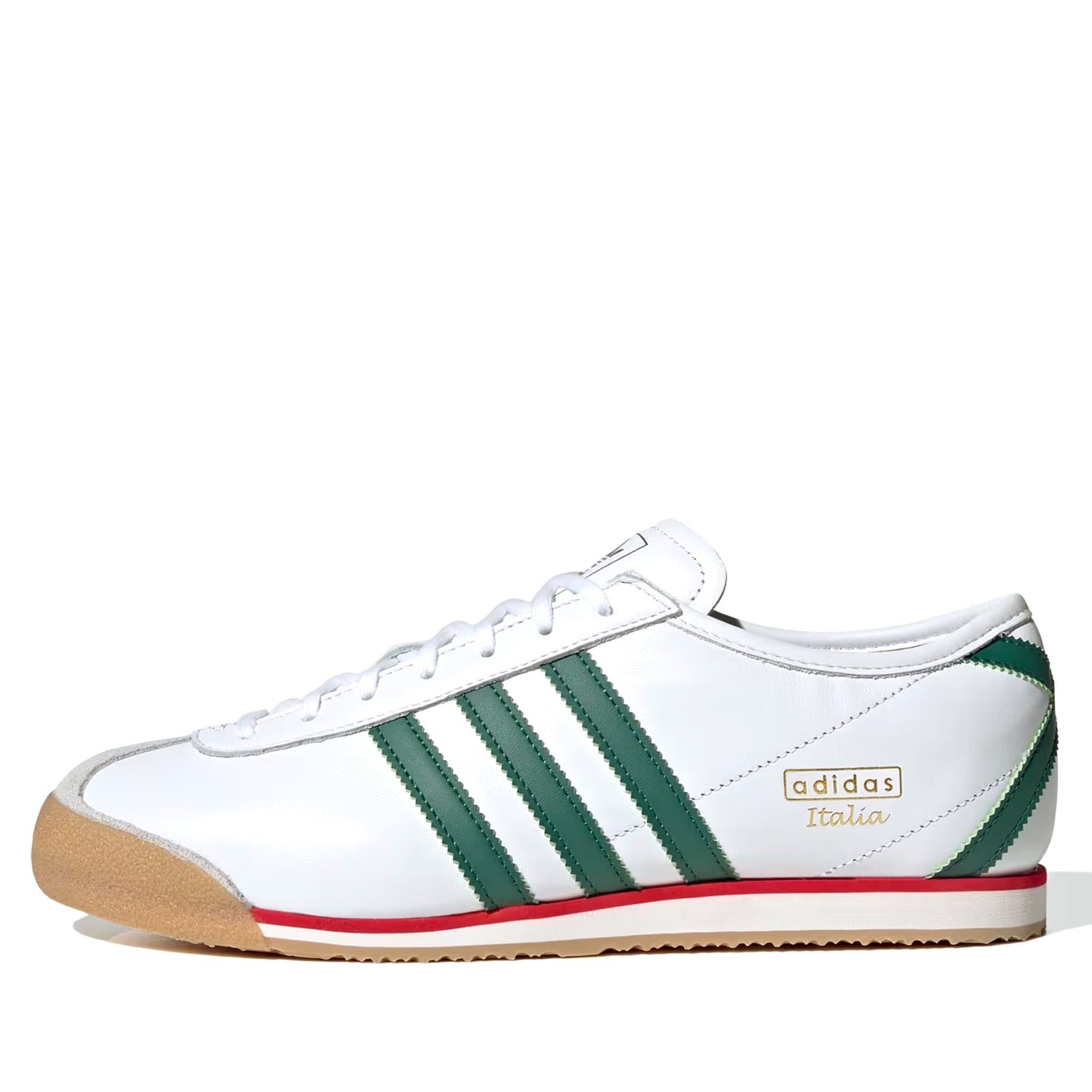  ADIDAS ITALIA 70S WHITE COLLEGIATE GREEN GUM JS1325 