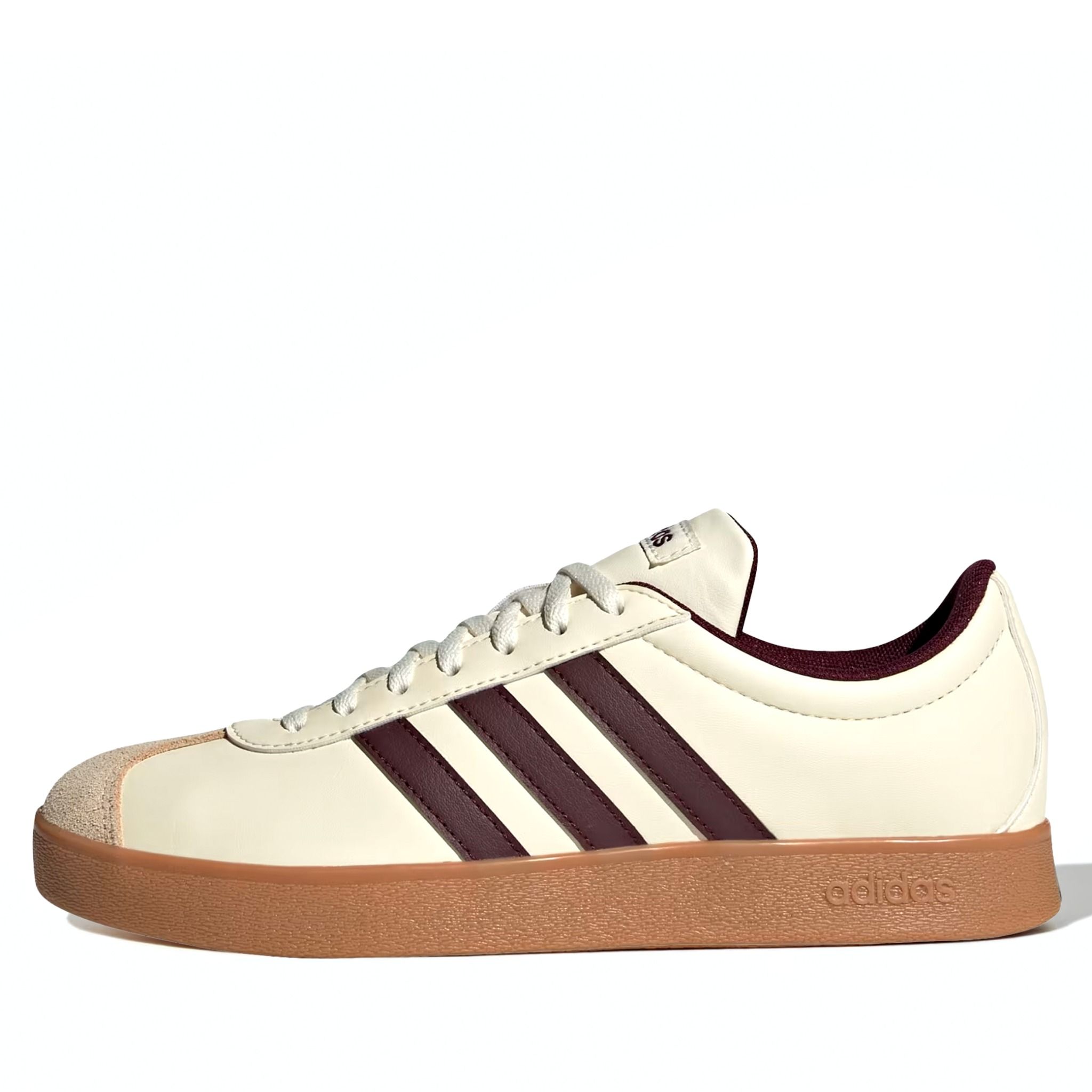  ADIDAS VL COURT BASE MAROON CRYSTAL SAND JS2673 